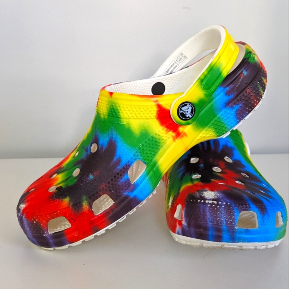 Tie-dye Crocs Unisex